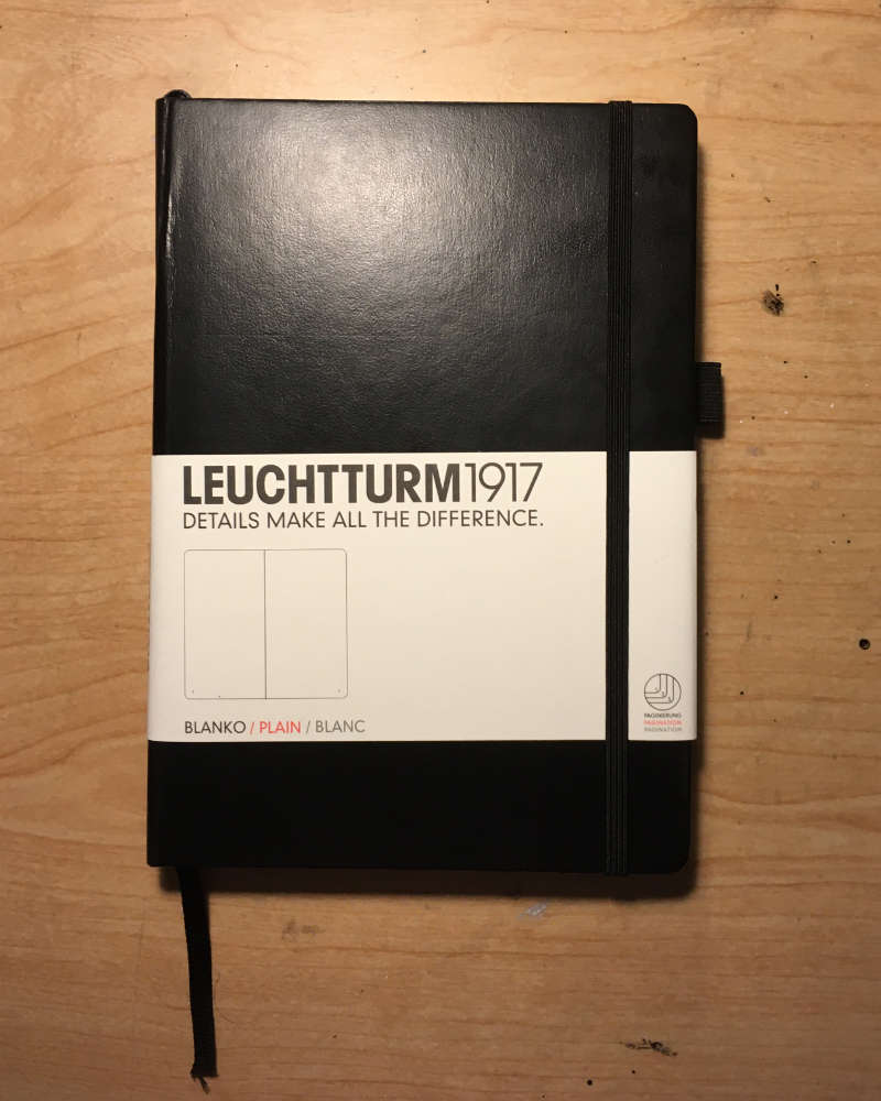 LEUCHTTURM1917 Plain Journal Front Cover with Paper Sleeve
