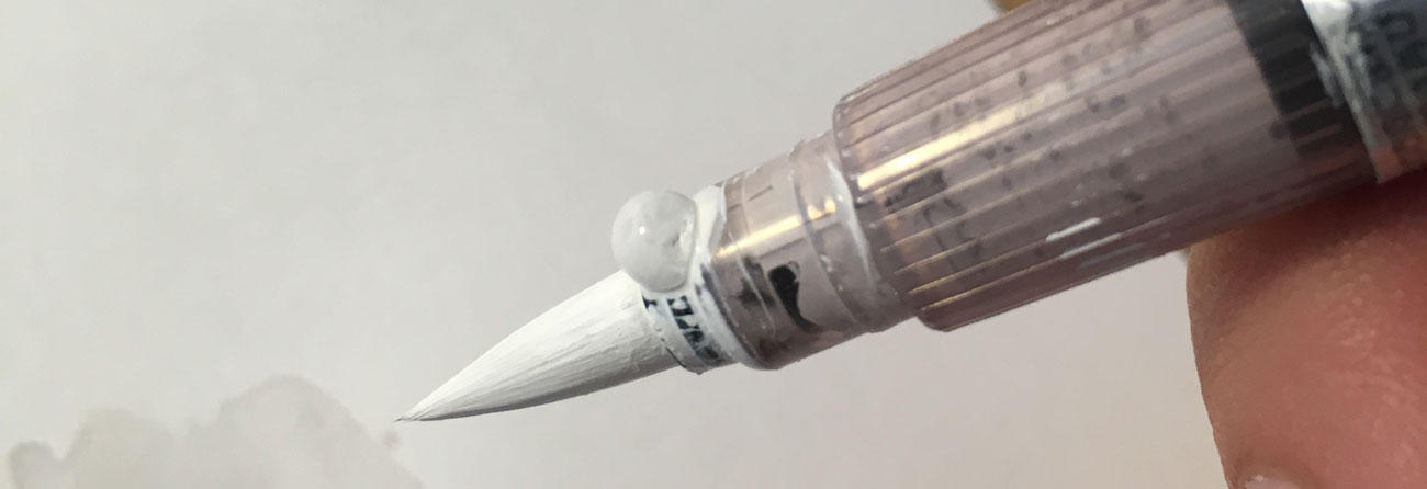 Paint Bubble coming out of the breather hole of the pen