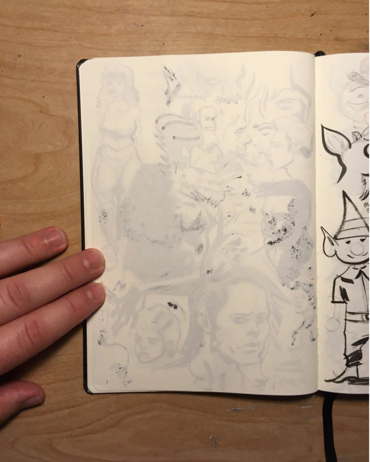 LEUCHTTURM1917 Plain Journal ink bleeding through paper