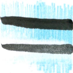 Pilot Color Eno Neox 0.7mm Soft Blue with Pentel Pocket Brush Pen