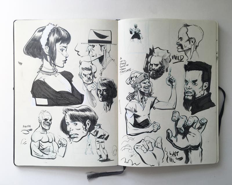 Sample Spread of Sketches