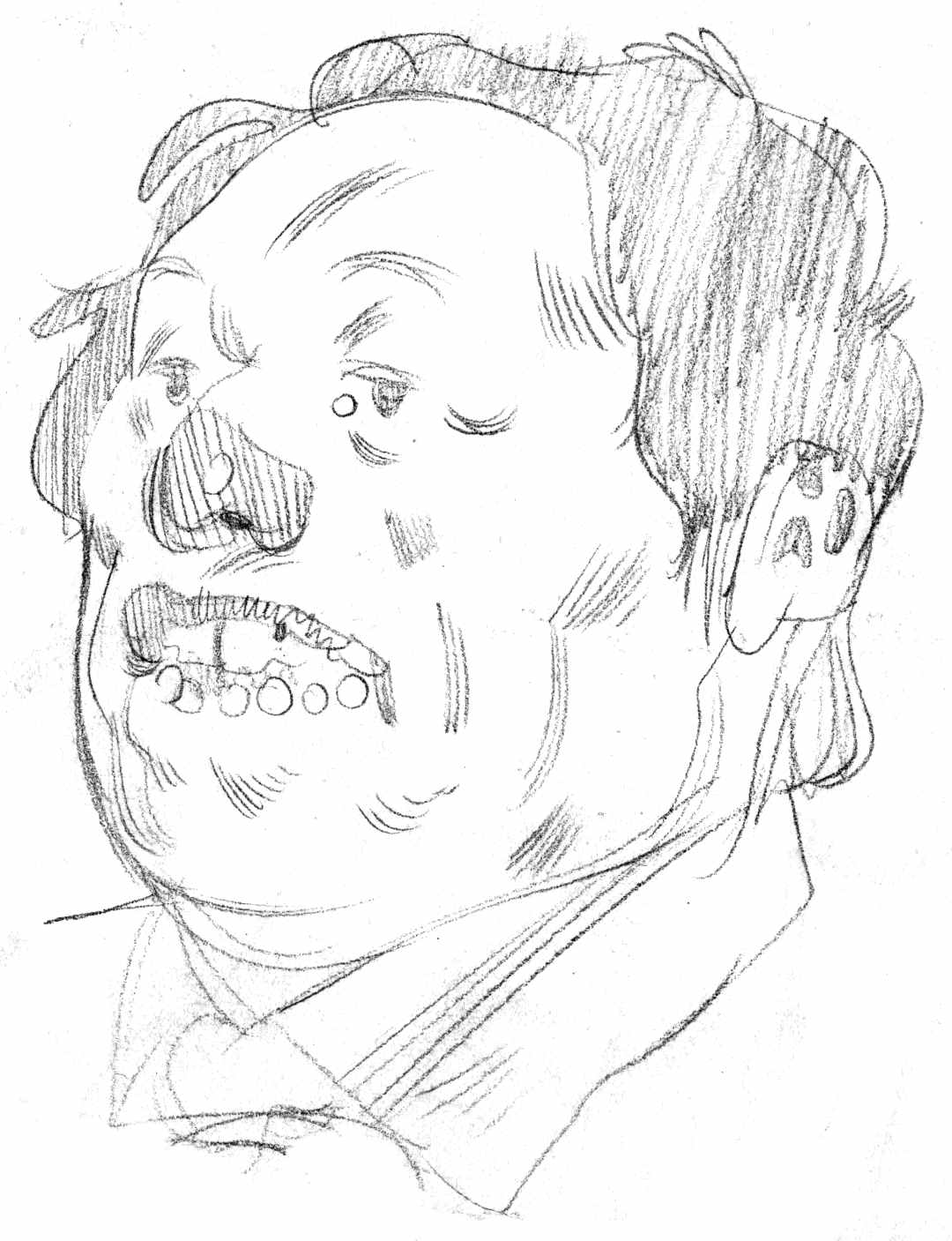 pencil sketch of a illustration