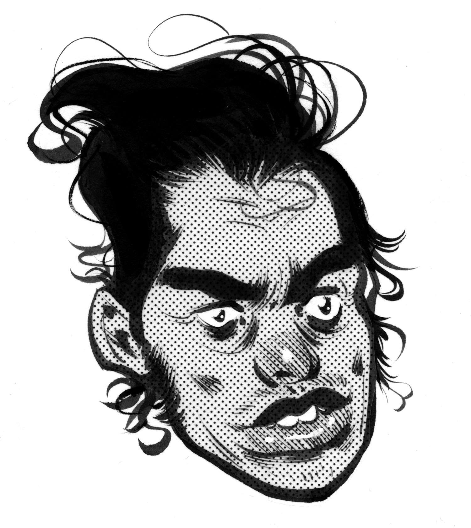 illustration of a slightly victorian dude